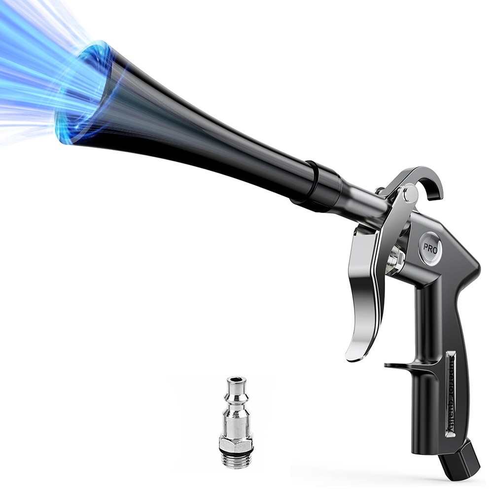 Air Cleaning Gun High Pressure Blow Dust Car Interior Detailing Tool US