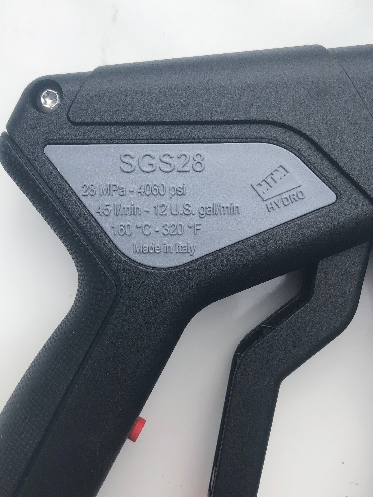MTM Hydro SGS28 Stainless Steel Pressure Washer Gun / Swivel / SS Fittings
