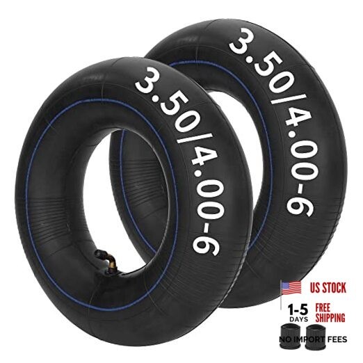 3.50/4.00-6 3.50/4.00-6 Inner Tube with for Mowers Angled Valve Stem