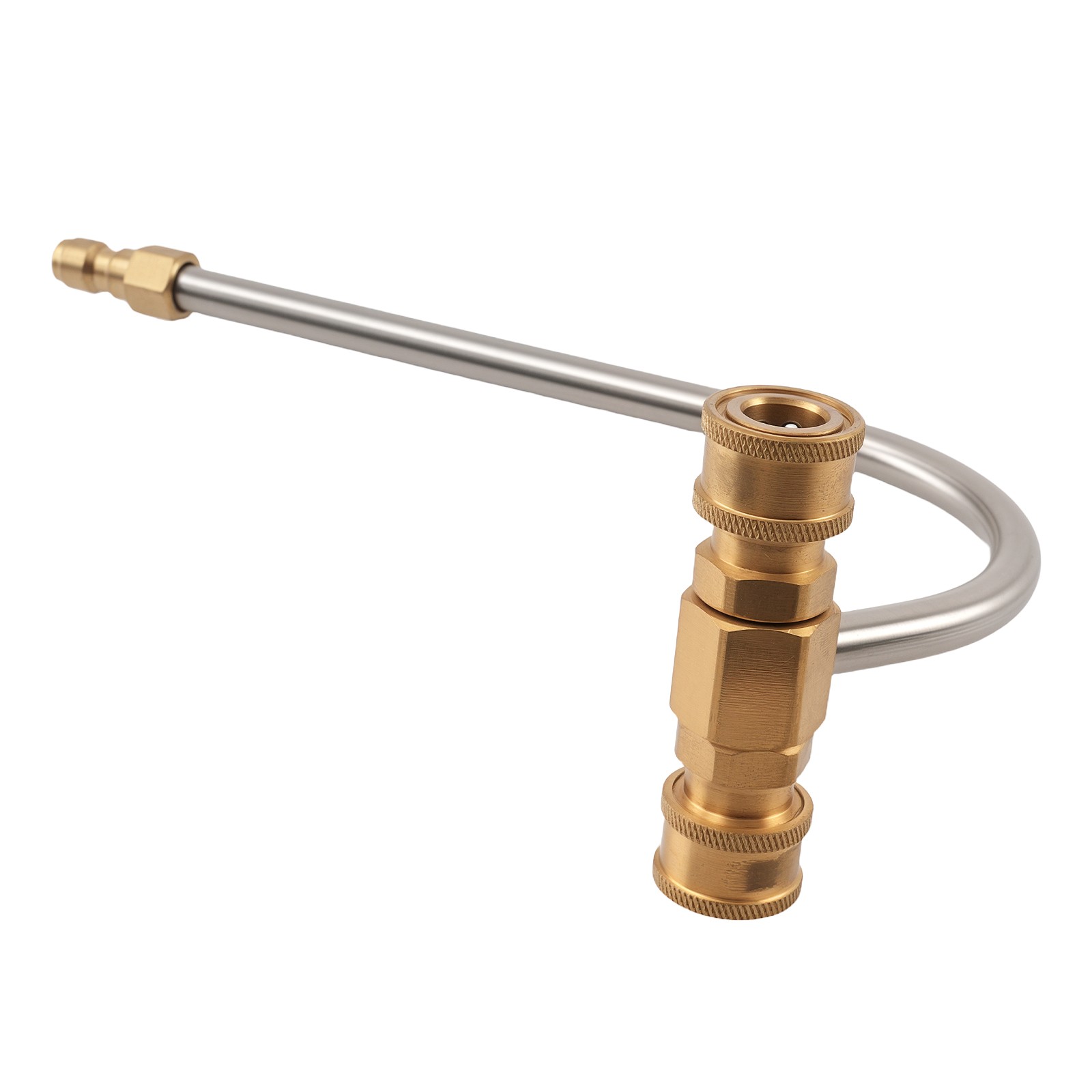 High Pressure Gutter Cleaner Wand 4000PSI with 40° & 0° Nozzles for Power Washer