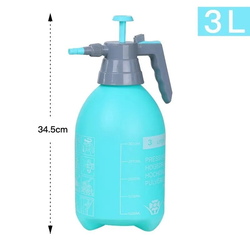 1.5/2.0/3.0L Car Washing Pressure Spray Pot Auto Clean Pump Sprayer Pressurized