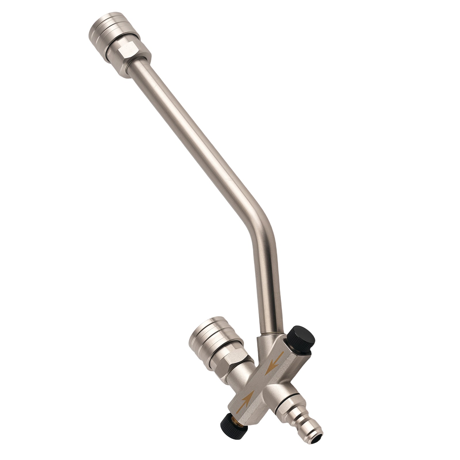 Pressure Washer Dual Use Bar for Foam Gun Extension Wand 1/4″ Quick Connect