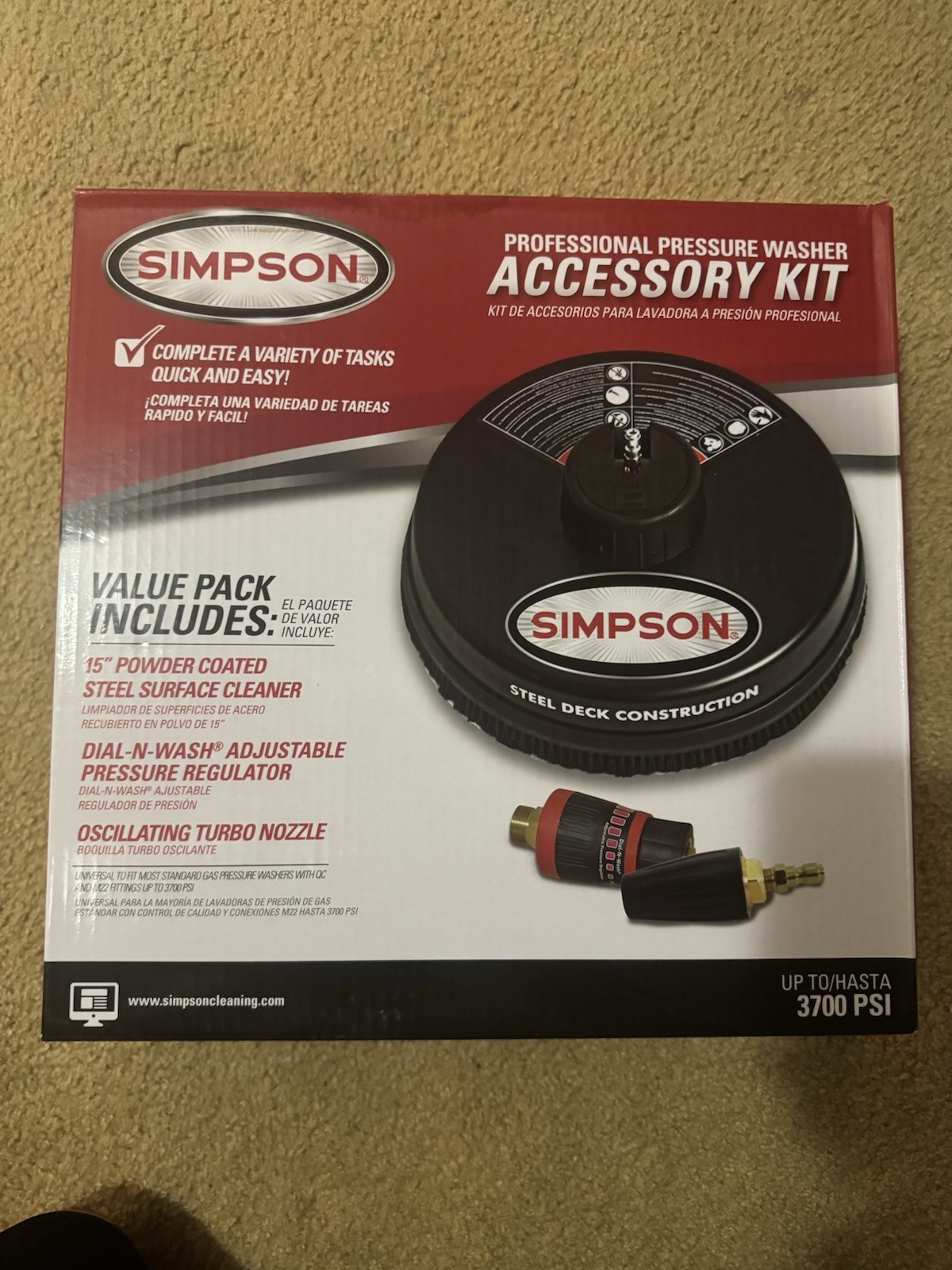 Simpson Professional Pressure Washer Accessory Kit