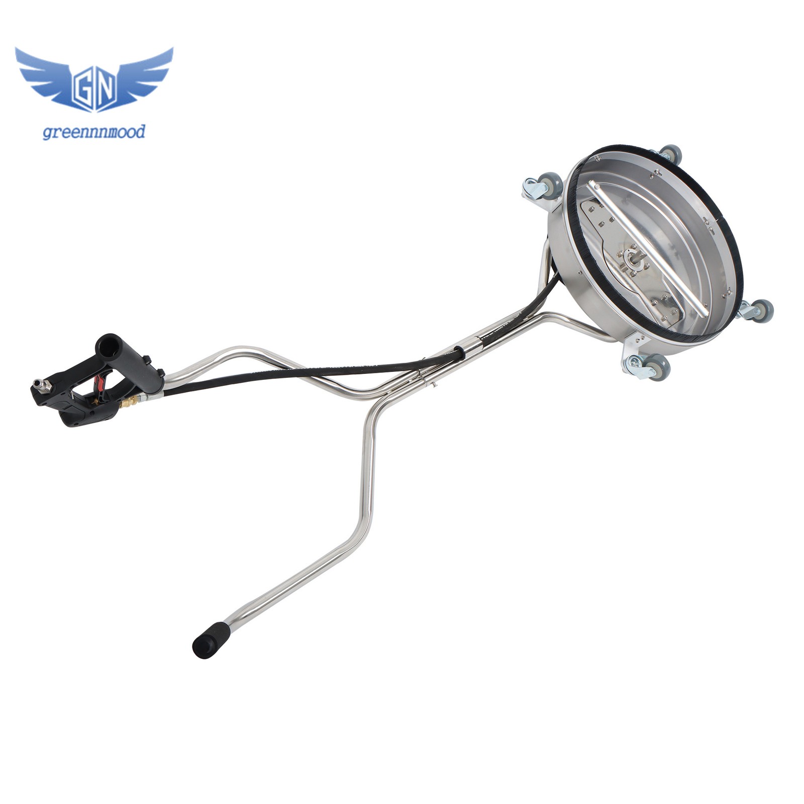 20″ Pressure Washer Surface Cleaner w/ Handles & Wheels Quick Connect 60000 psi