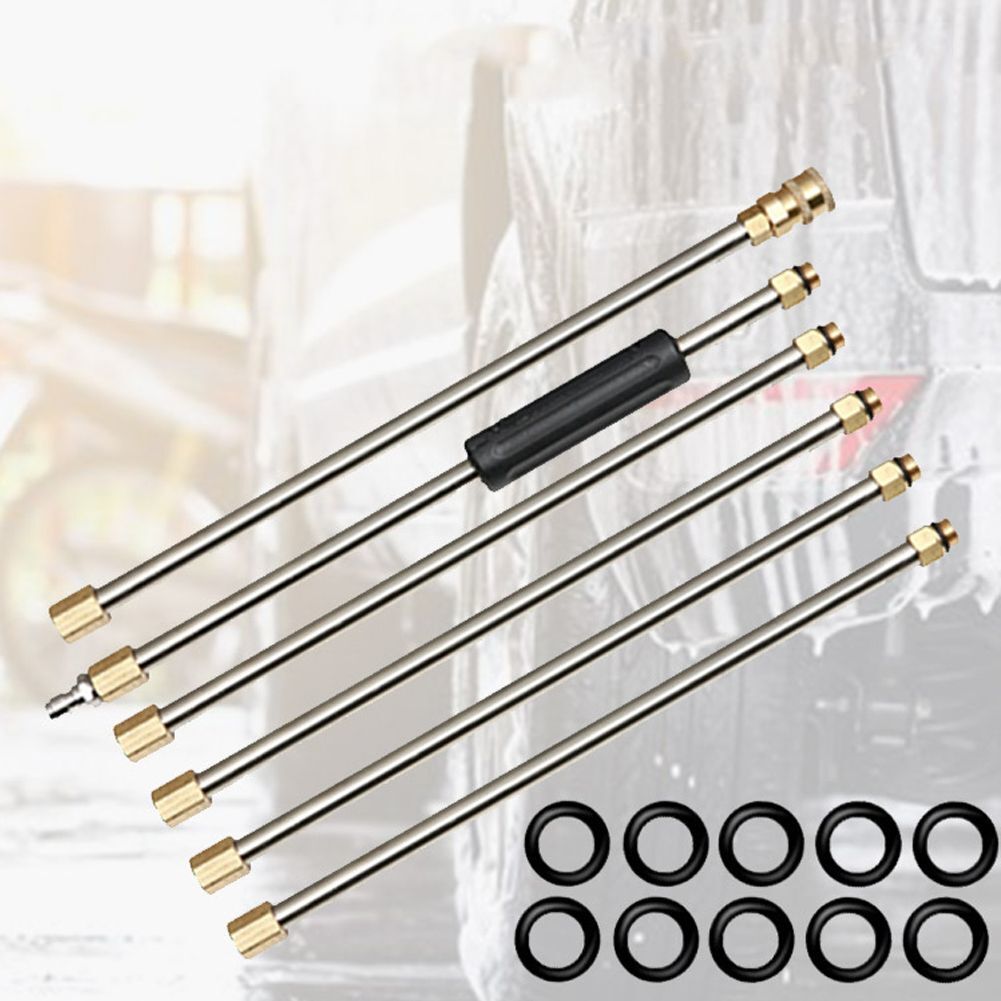 4000PSI High Pressure Washer Extension Wand Replace Lance Gutter Cleaner Nozzle