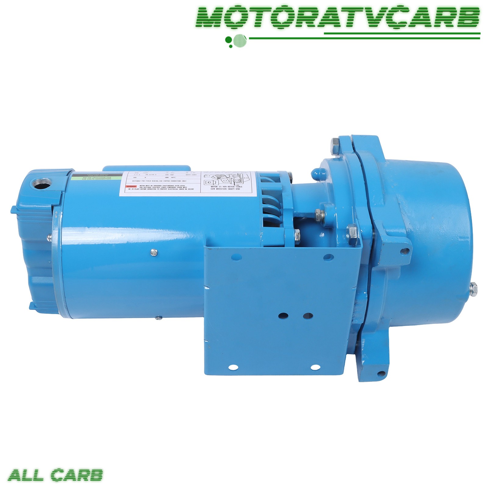 ALL-CARB GT15 1.5 HP Water Well Irrigation Sprinkler Pump 115/230V Self Priming
