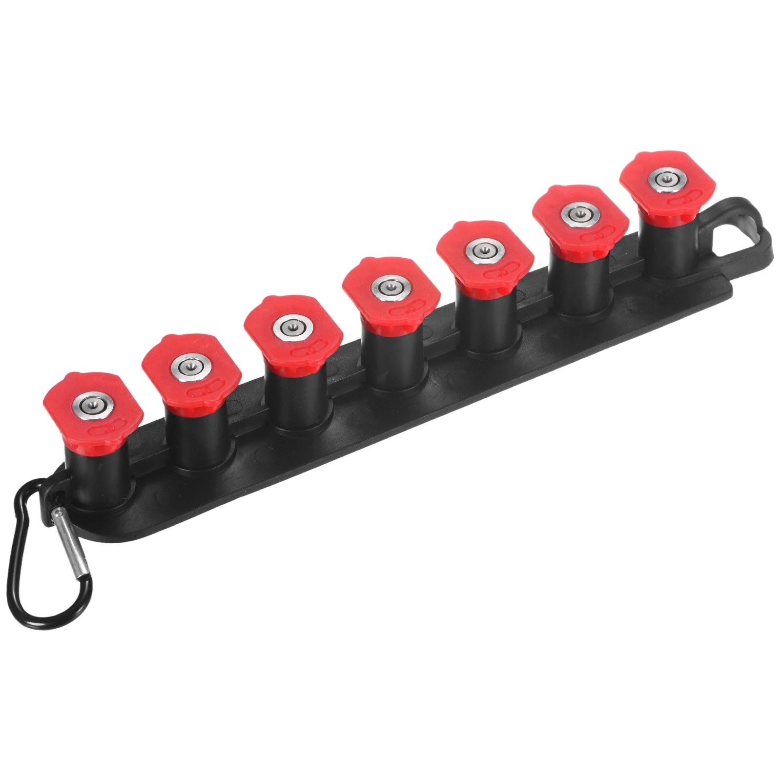 7-Pack Pressure Washer Nozzle Tips with Holder, 0 Degrees Nozzle, Orifice 4.0