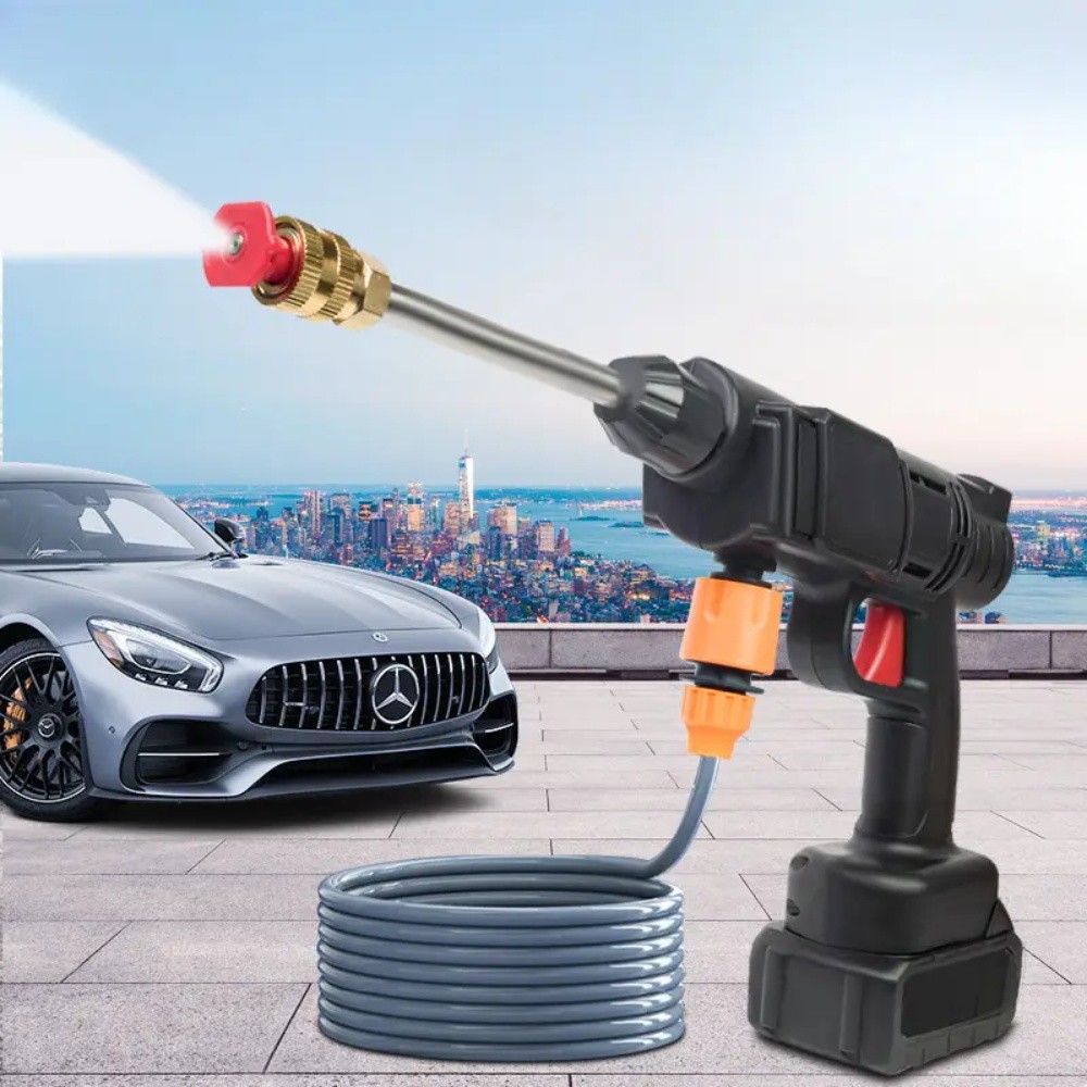 4000PSI Electric High Pressure Water Spray Gun Car Washer Portable Cleaner Kit