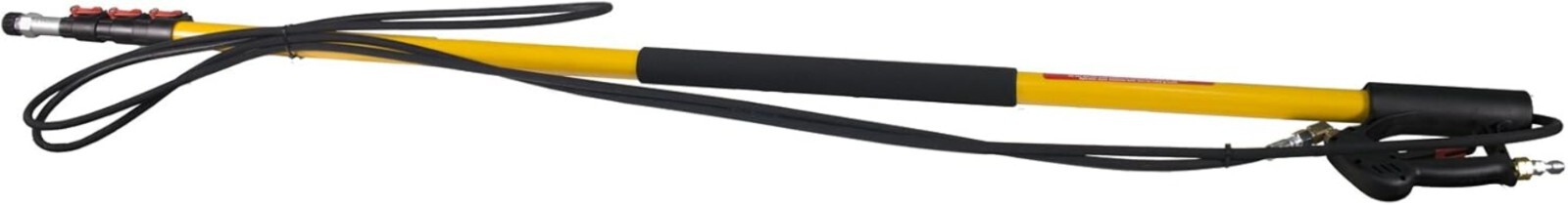 Telescoping Wand, 4-Stage, 24′ Length, 4000 psi, 200 Degree F, 8.0 GPM, Black…