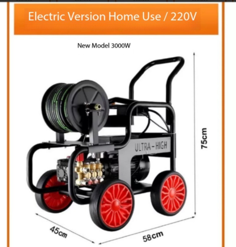 High-Pressure Pipe Cleaning: Gasoline and Diesel-Powered Drain Cleaning Machines