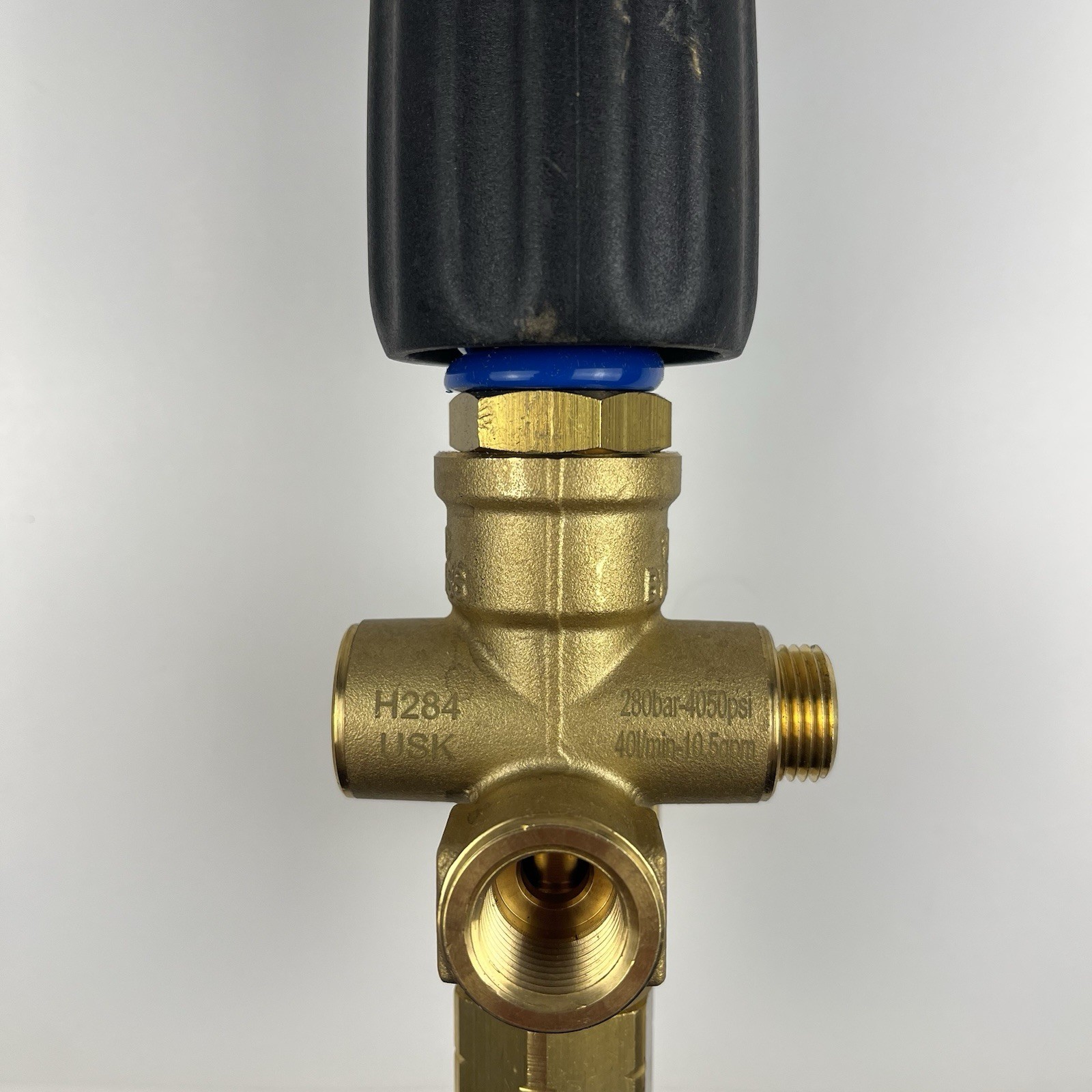 Interpump H284 USK 280 Bar Brass Pressure Washer Unloader Valve 4050 PSI Italy