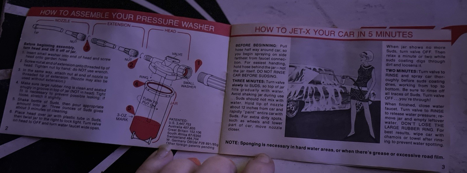 1960’s Rare Jet X Multi purpose Pressure washer