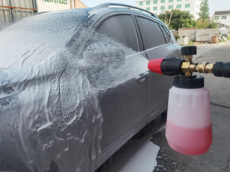 1/4″ Snow Foam Lance Cannon Soap Bottle Sprayer For Pressure Washer Car Washing