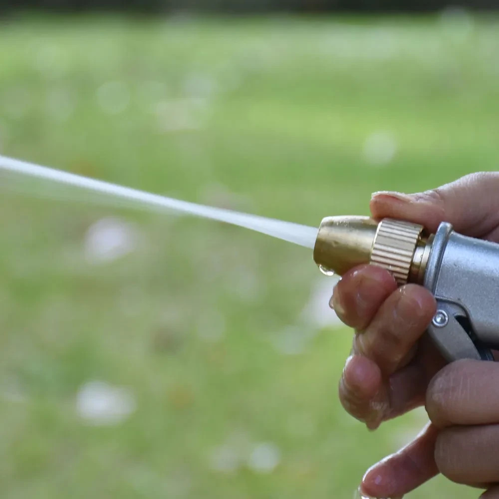High Pressure Water Gun – 360° Rotating Nozzle, American Thread for Car & Patio