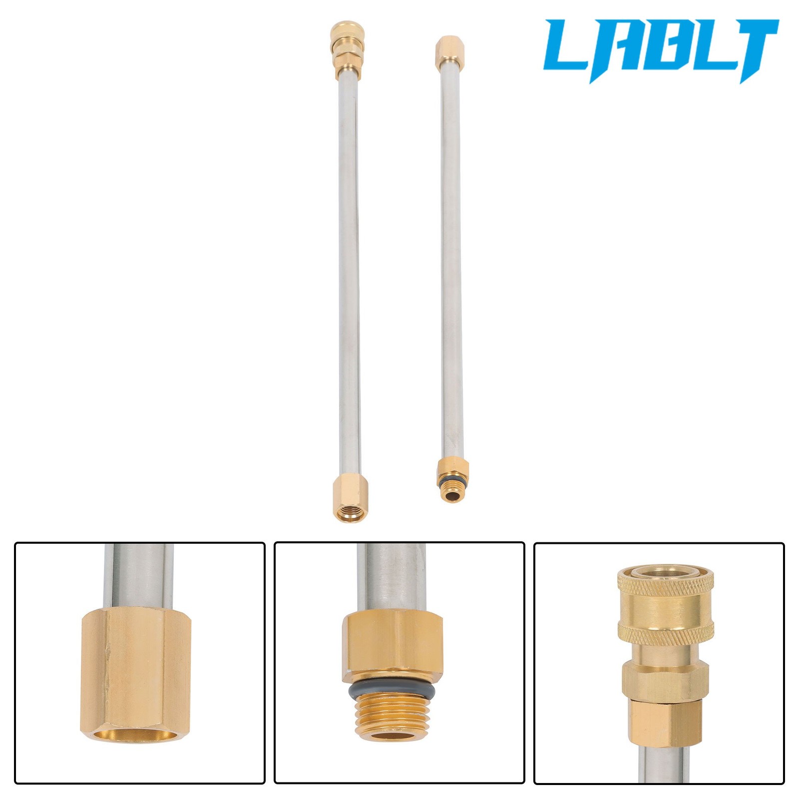 LABLT 97 inch Pressure Washer Extension Wand Replaceable Upgraded Power Washer
