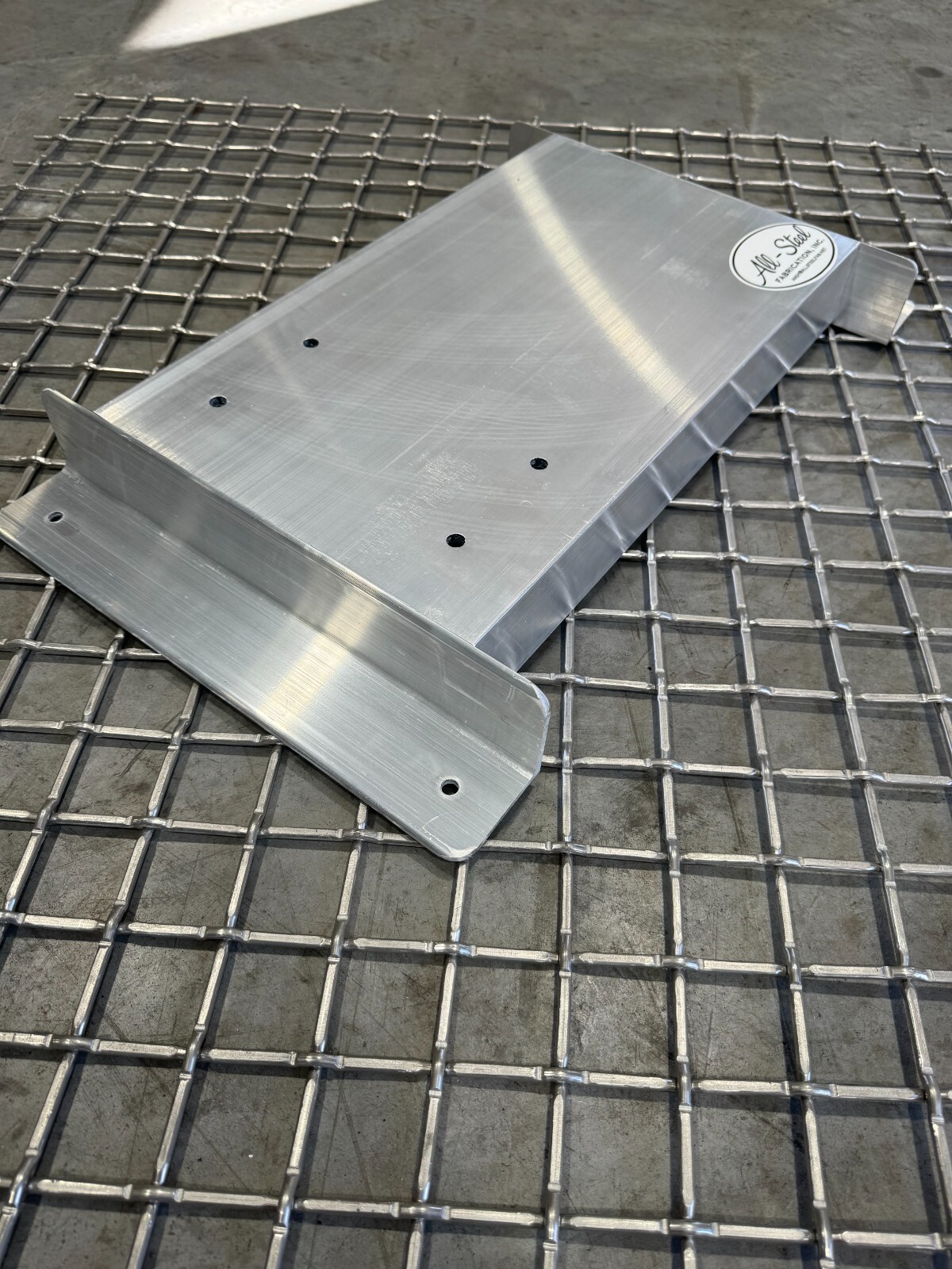 Pressure Washer Skid Plate, HD Fully Welded Aluminum commercial grade USA MADE