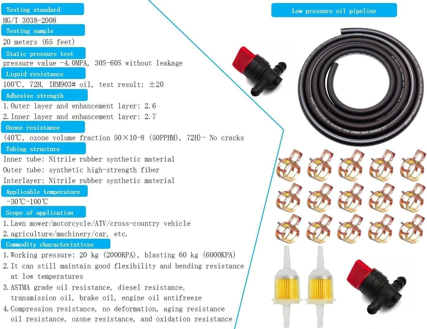 12 Volt Fuel Pump For Universal Electric Low Pressure inline Fuel Pump | 12 V…