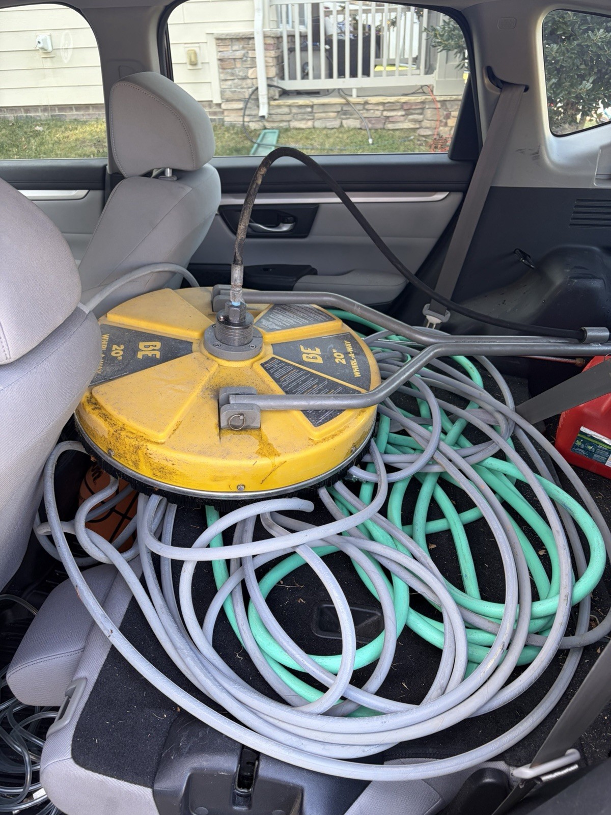 BE Power Equipment 20in 4GPM-8GPM 4000-8000 PSI Surface Cleaner W/100 Ft Hose