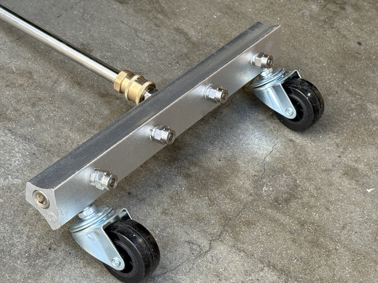 4000PSI Under Car Pressure Washer Undercarriage Cleaner Underbody Wash Broom