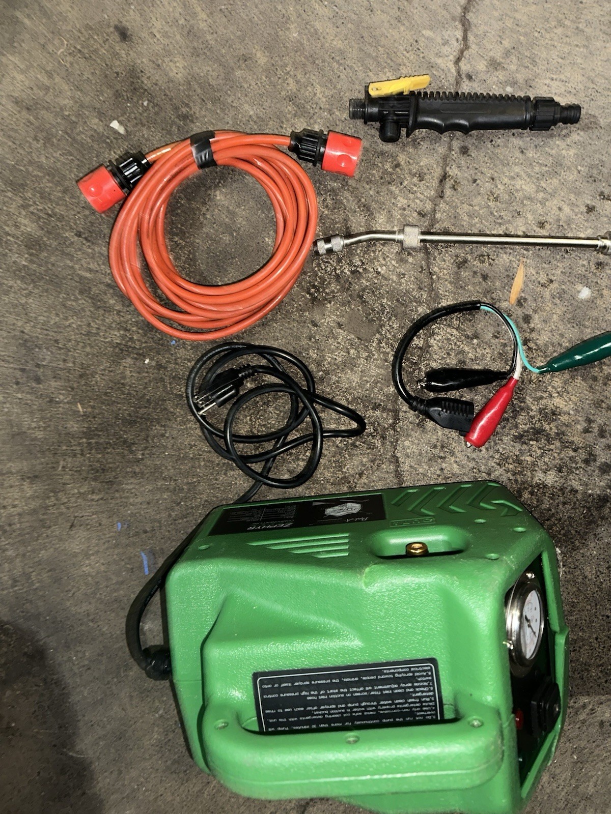 New ZPB140 Port A Blaster HVAC Coil Cleaning Portable Pressure Washer Coil Je…
