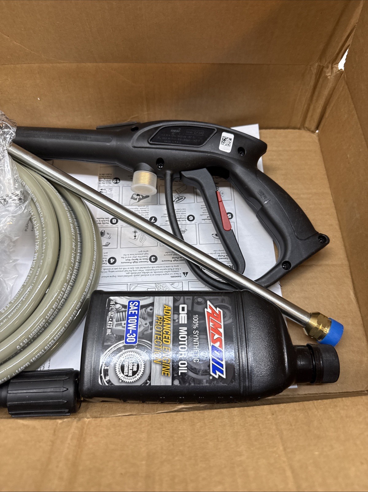 Simpson Pressure Washer OF342 Spray Gun Wand Hose Accessory with Motor Oil