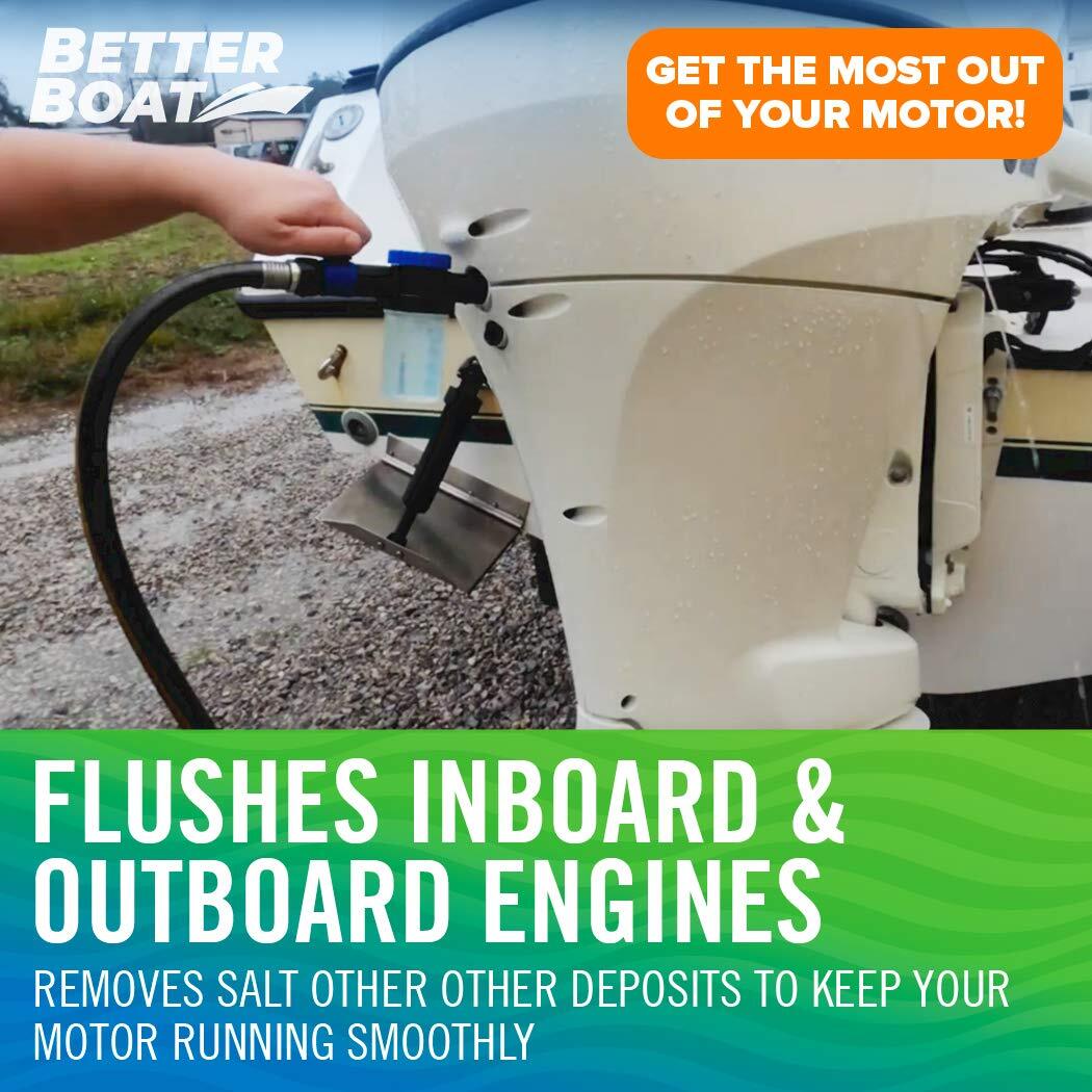 Car Wash Sprayer and Boat Engine Flush Kit | Water Hose Mixer to Get Salt Awa…