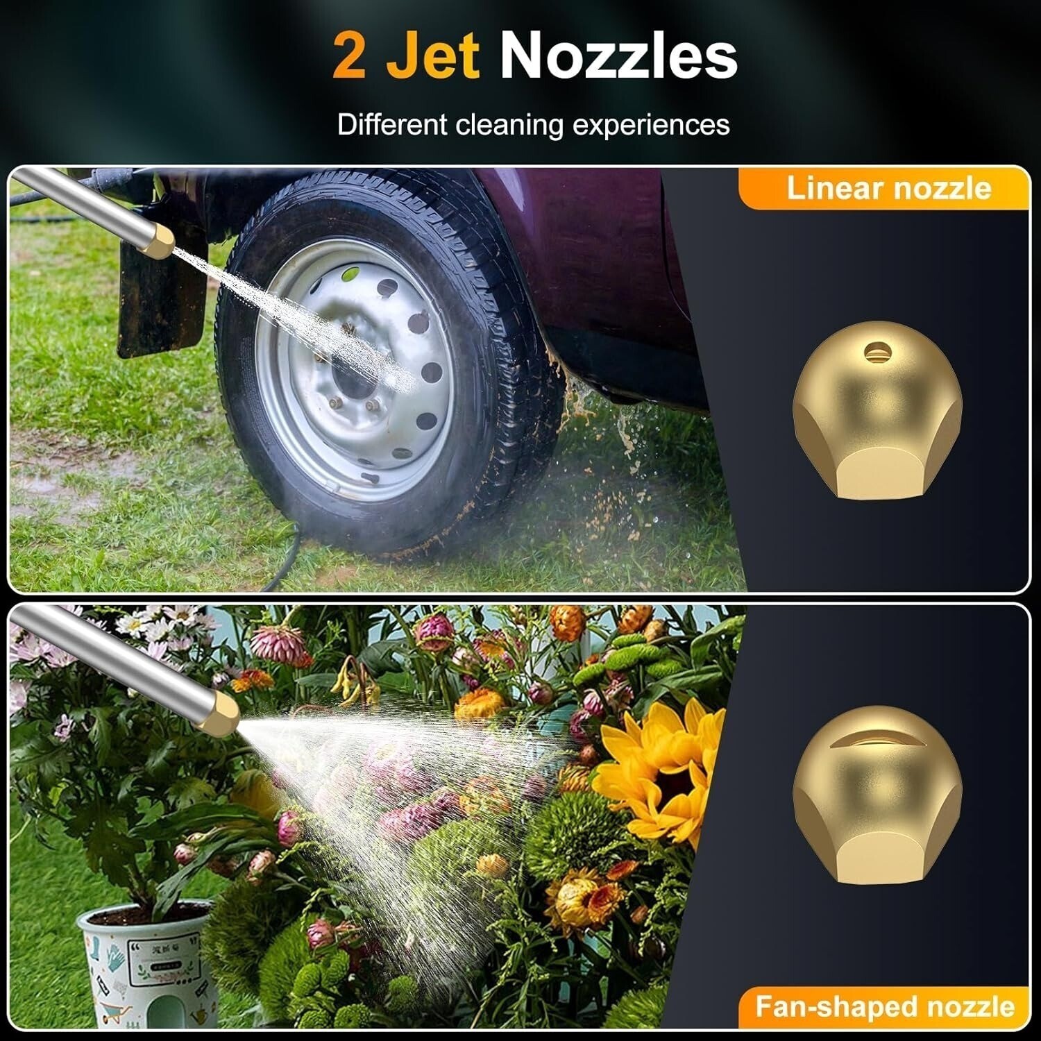 High Pressure Power Washer Water Spray Gun Hose Attachment Jet Sono Jetsono Styl