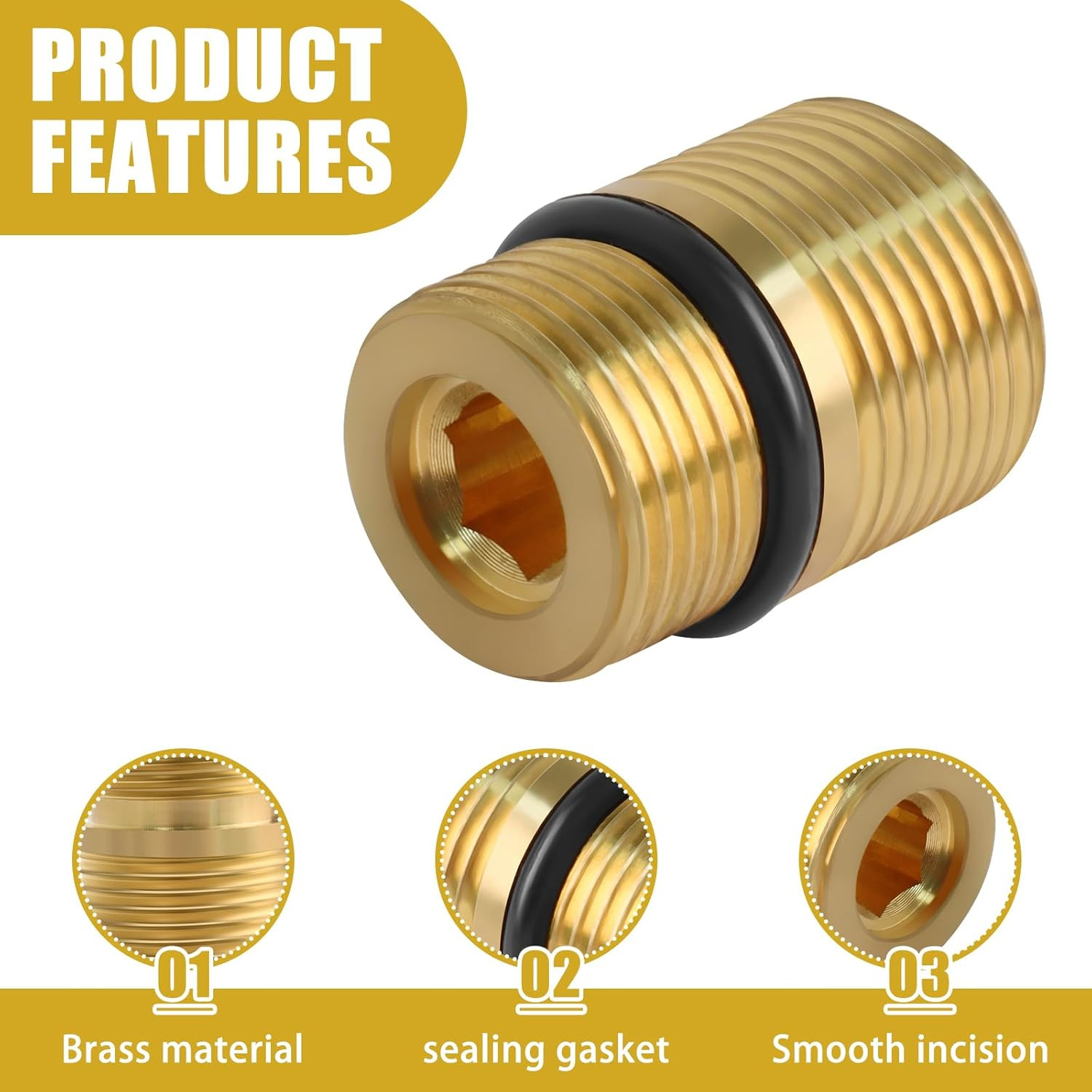 7110264 Water Outlet Fitting Replacement for Simpson Pressure Washer Pumps – Com