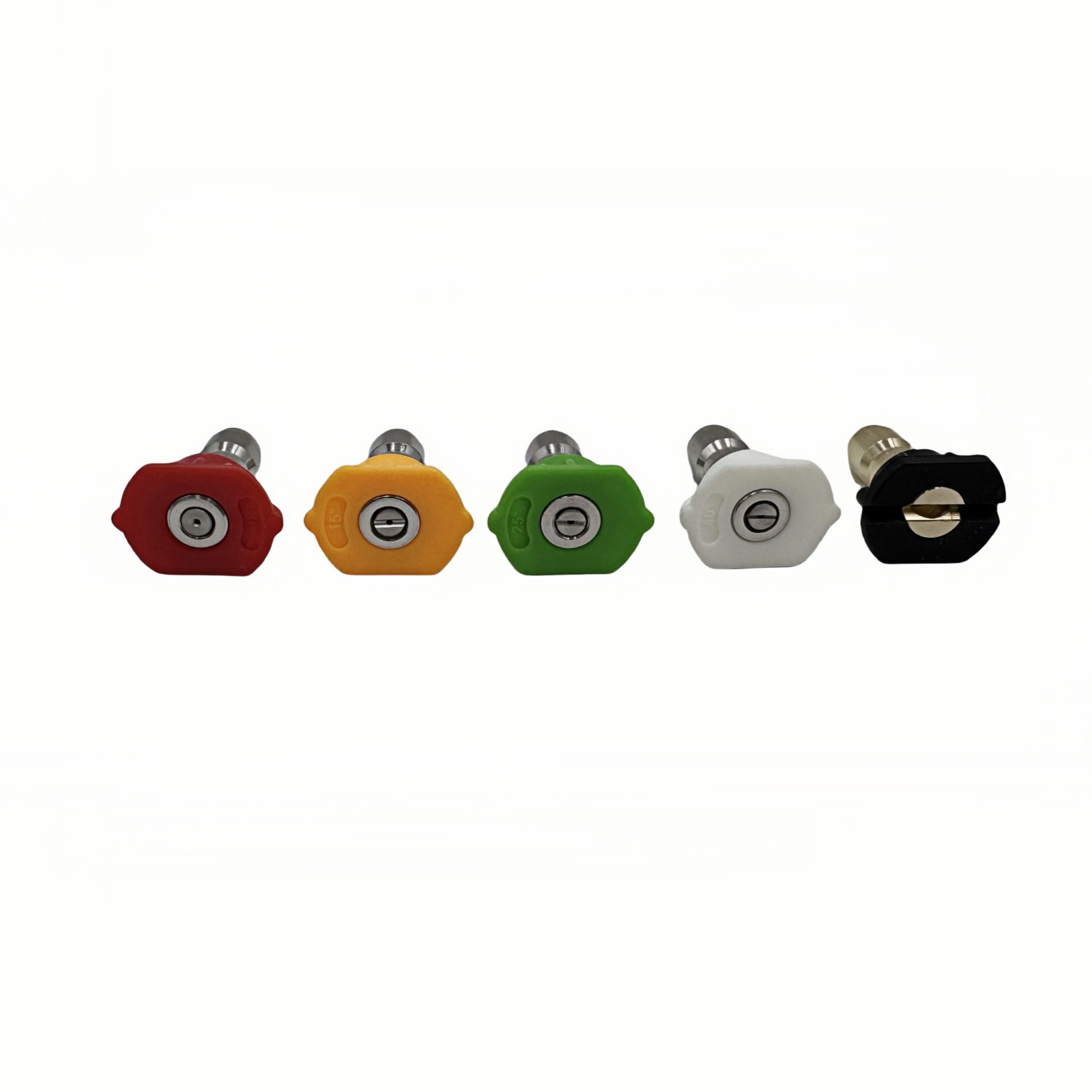 5pcs 1/4″ Tips High Power Pressure Washer Spray Nozzle Kit Quick Connect