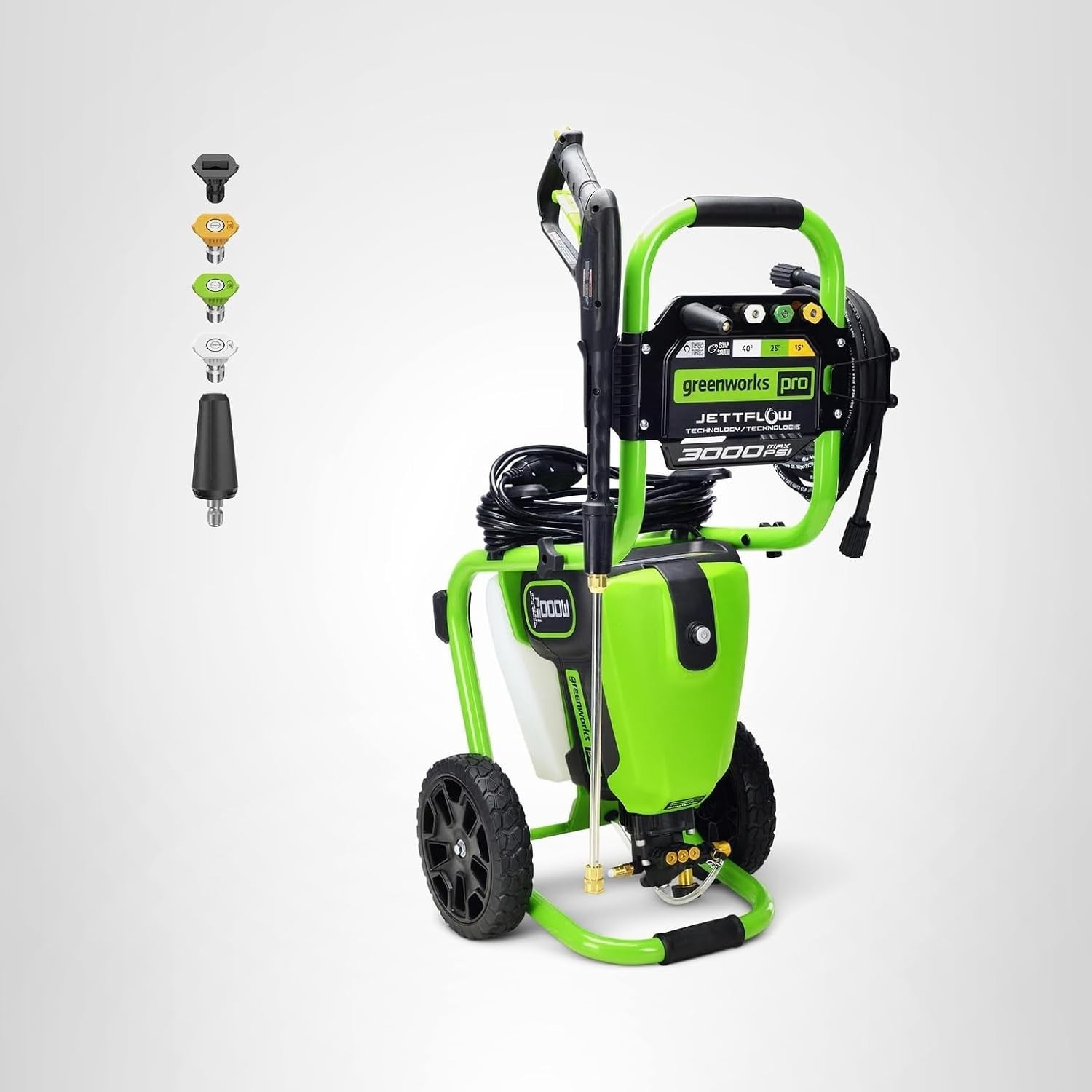 GreenWorks Pro 3000 PSI Electric Pressure Washer – Model: GPW3001 – NEW IN BOX