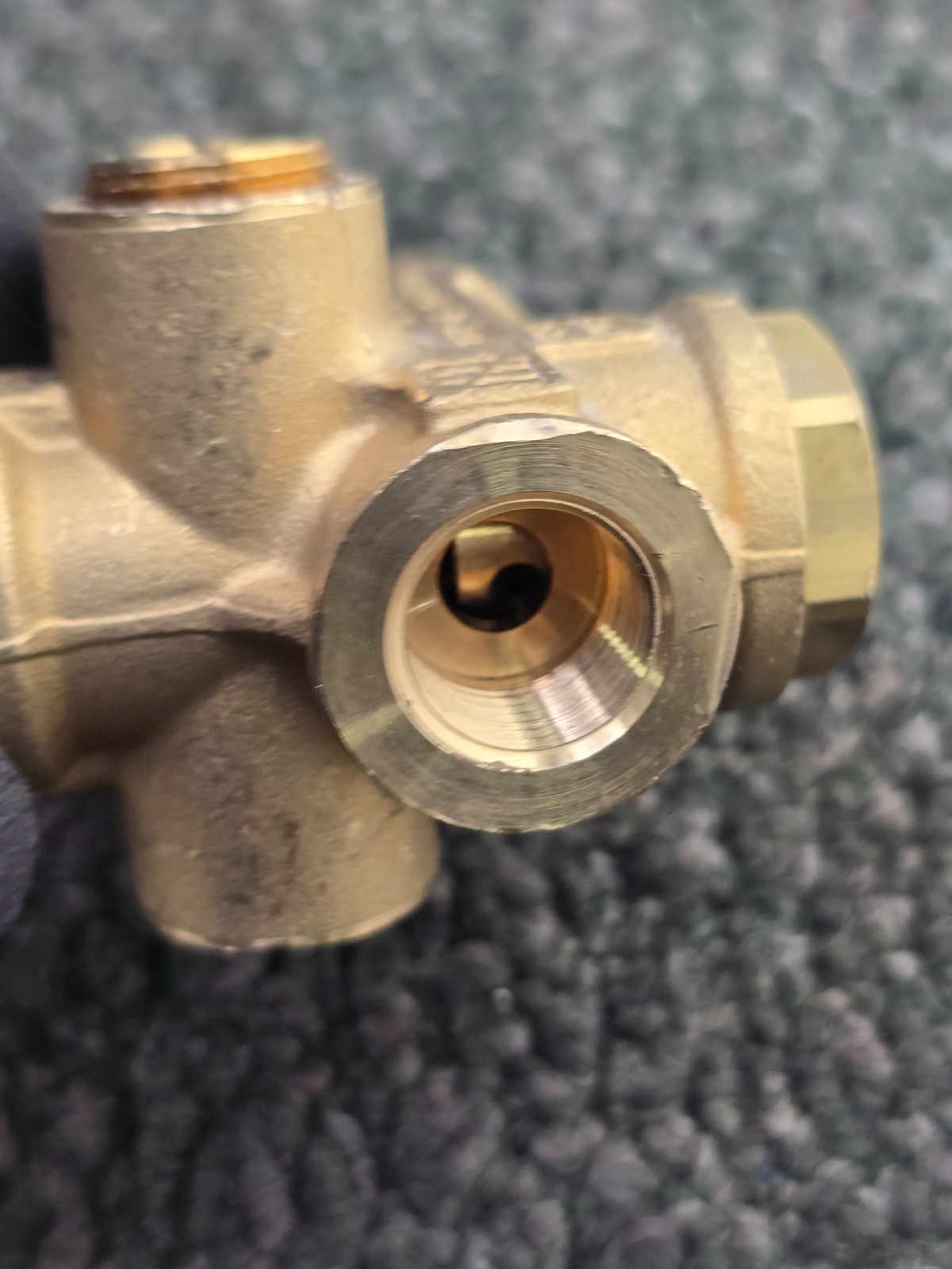 VRT3 3/8-inch Female NPT Heavy-Duty Unloader Valve Brass Body 4500 PSI, 10.5 GPM