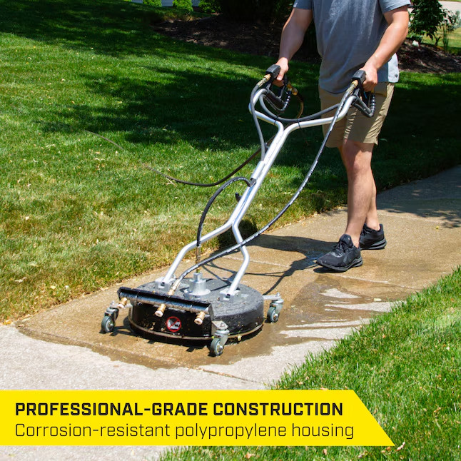 SurfaceMaxx Walk-behind with Water Broom 20-in up to 4500-PSI-NO SHIP CA