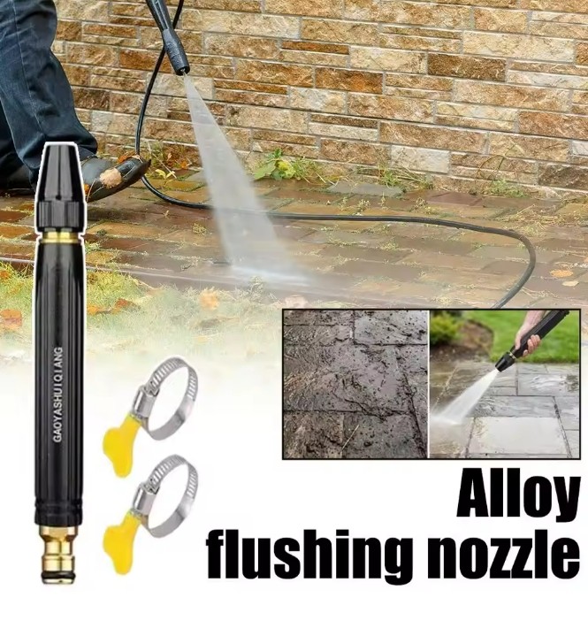 Larnto High Pressure Hose Nozzle Water Gun for Car Wash Garden Pressure Booster