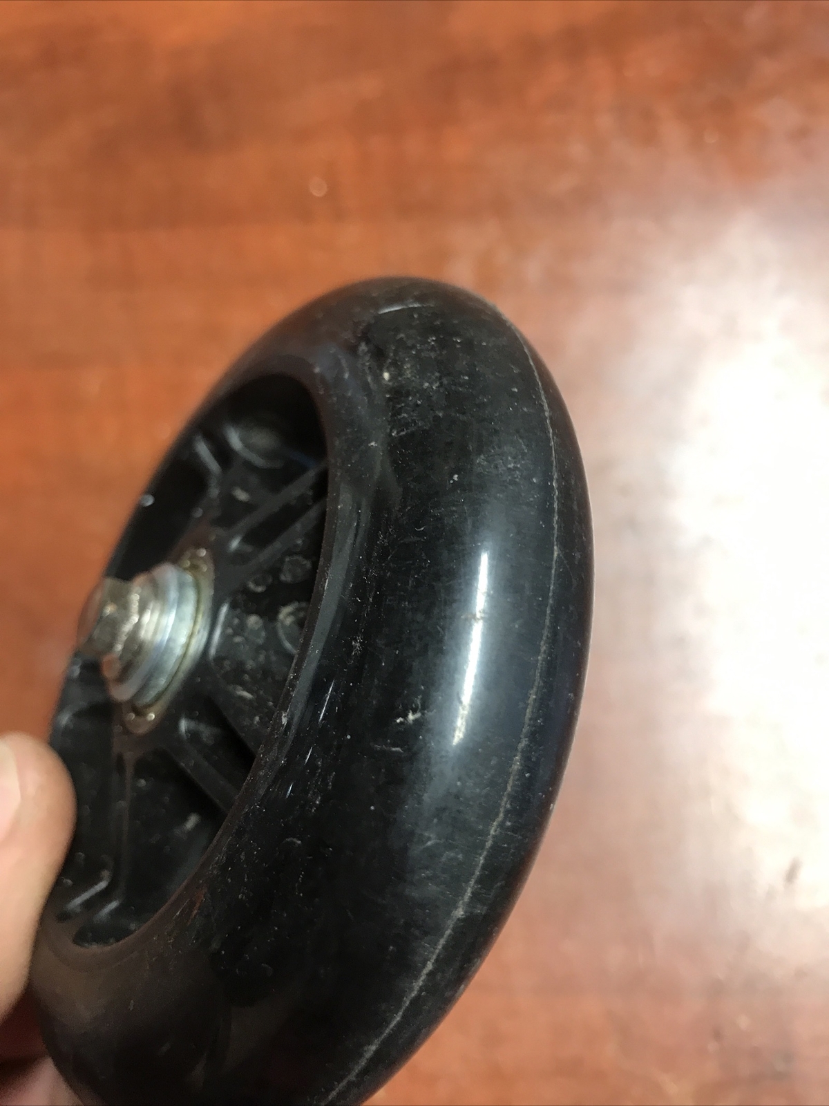 Used Genuine Part 4” Wheel Assembly DeWALT DWPW2100 Electric Pressure Washer