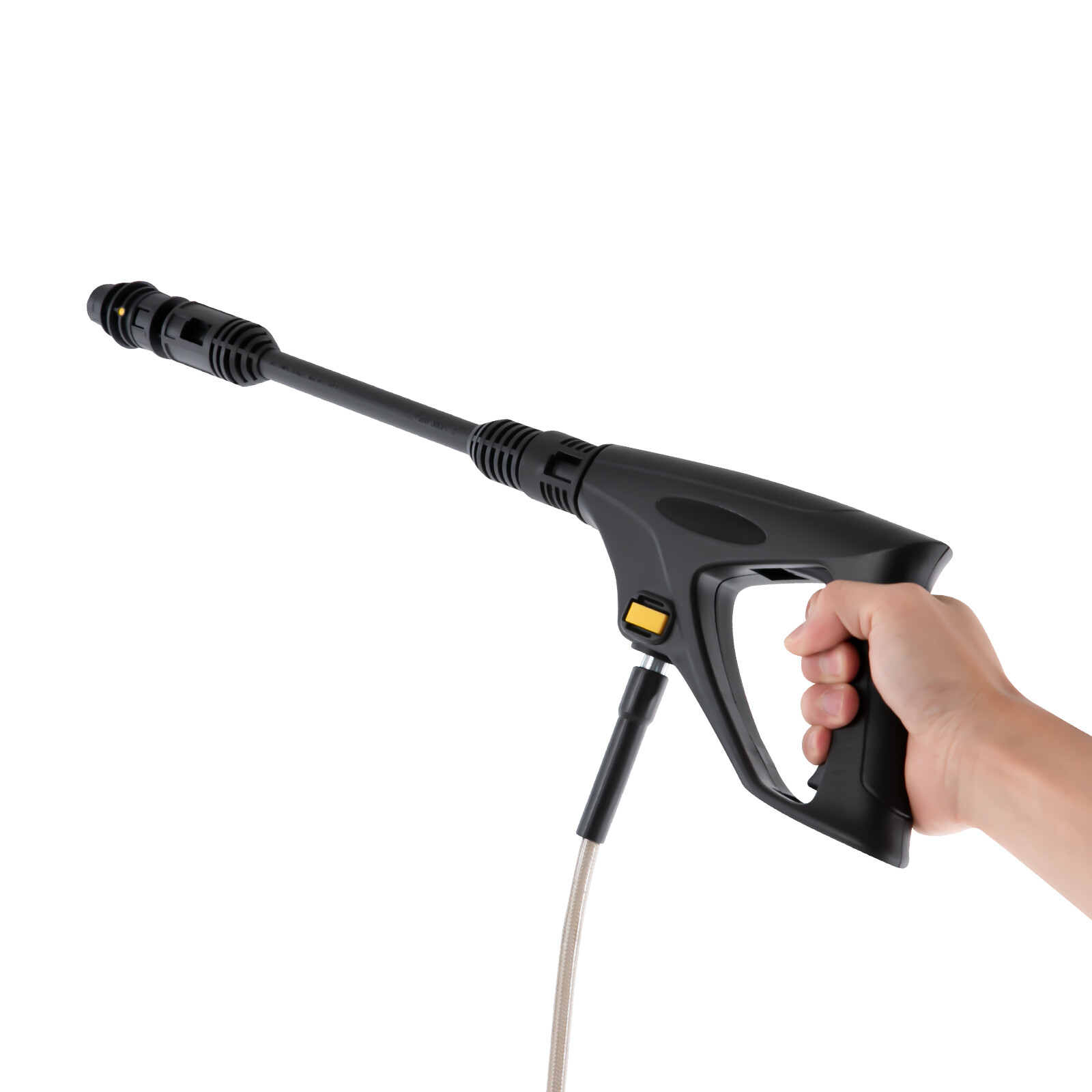 Yellow Black Electric Pressure Washer Portable Small DIY Patio Car Cleaner