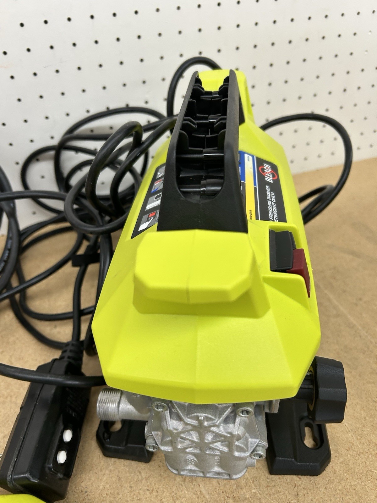 RYOBI 1800 PSI 1.2 GPM Cold Water Pressure Washer NO NOZZLES OR Foam Cannon