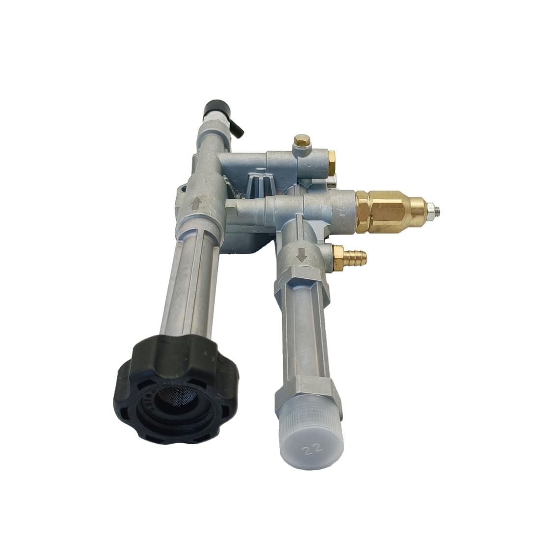 High-Pressure Washer Pump Head with Unloader for SRMW2.2G24, RMW2G20, RMW2G24