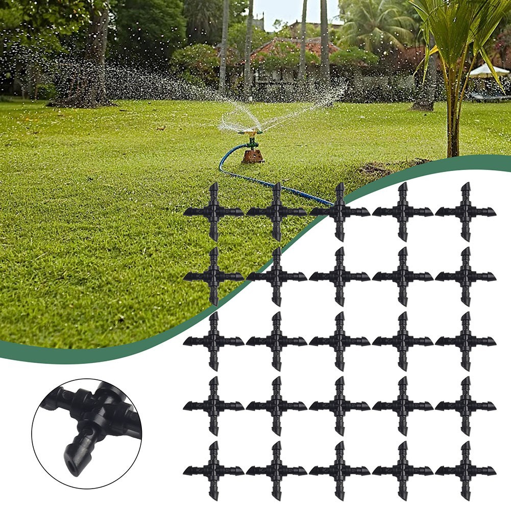 4mm Irrigation Fittings 50pcs for Multi Purpose Gardening Applications