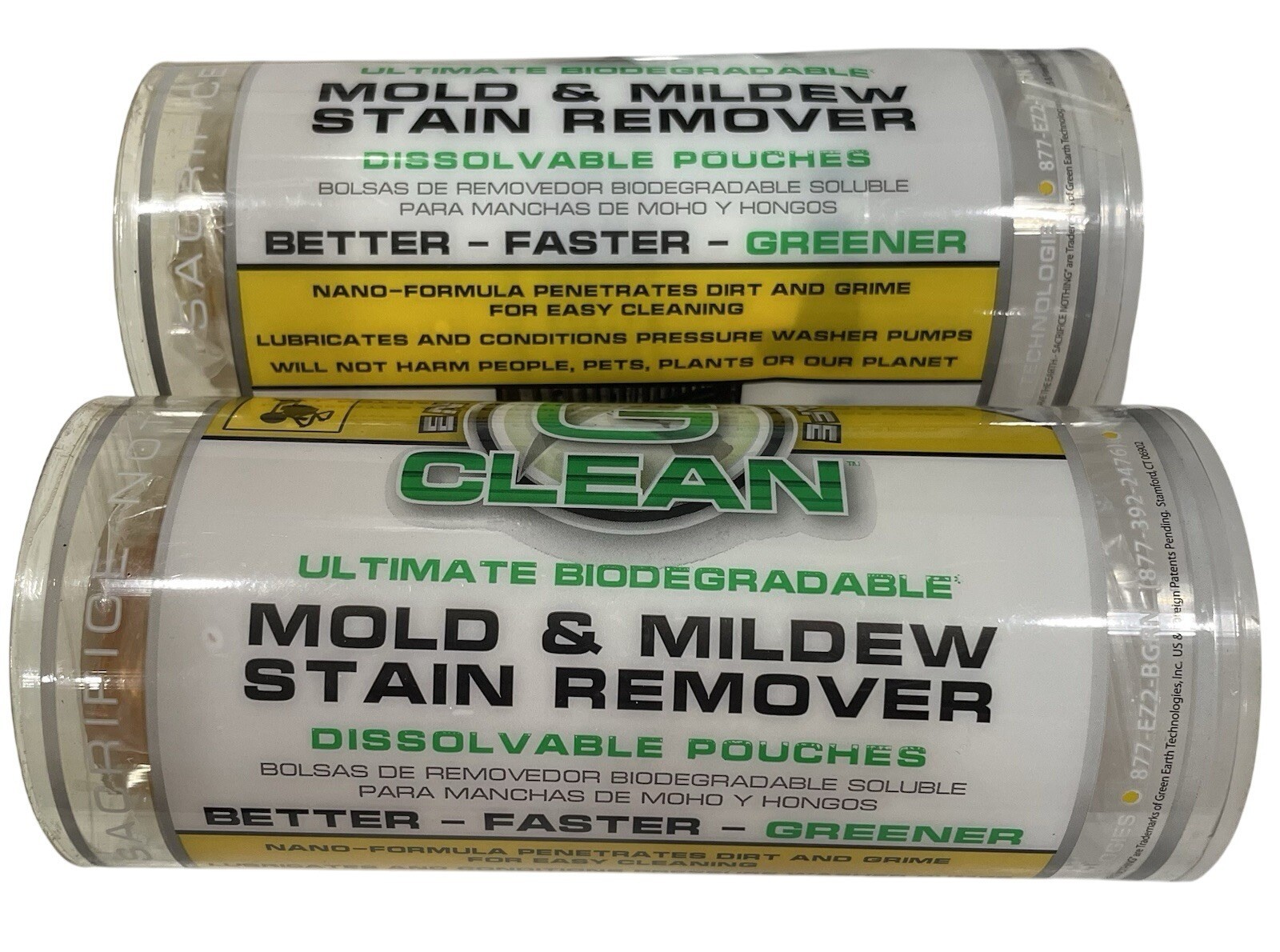 Green Earth Technologies G-Clean Pressure Washer Cleaning Solution Mold Mildew