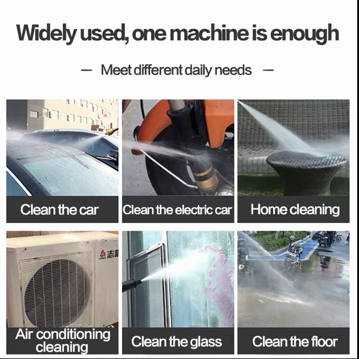 Joysync Electric Pressure Washer 2600 Max PSI 4.8 GPM Electric Powered Washers,