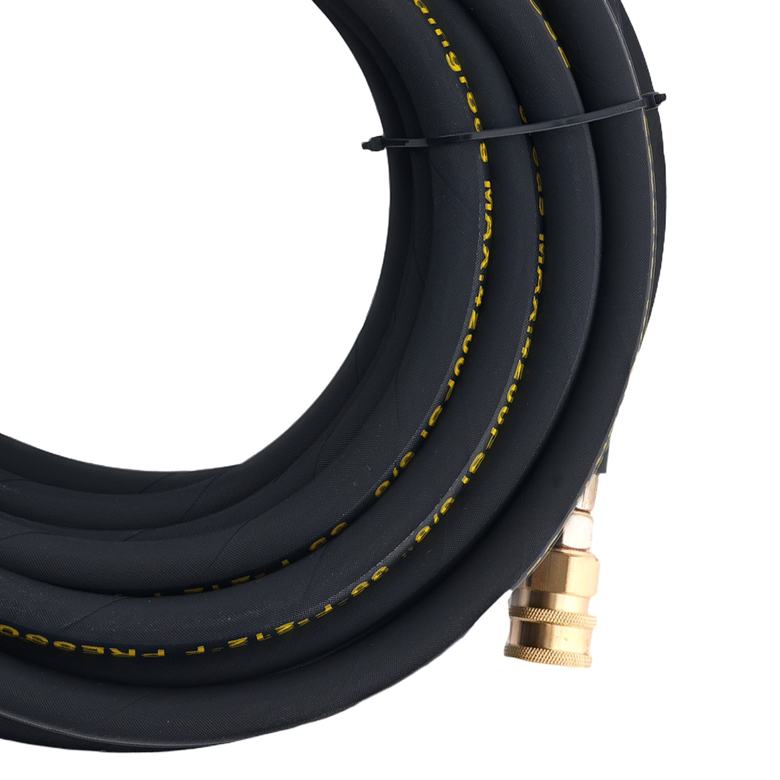 50 Feet Power Washing Hose 4200PSI Steel Wire Braid w/ M22 to 3/8″ Fitting