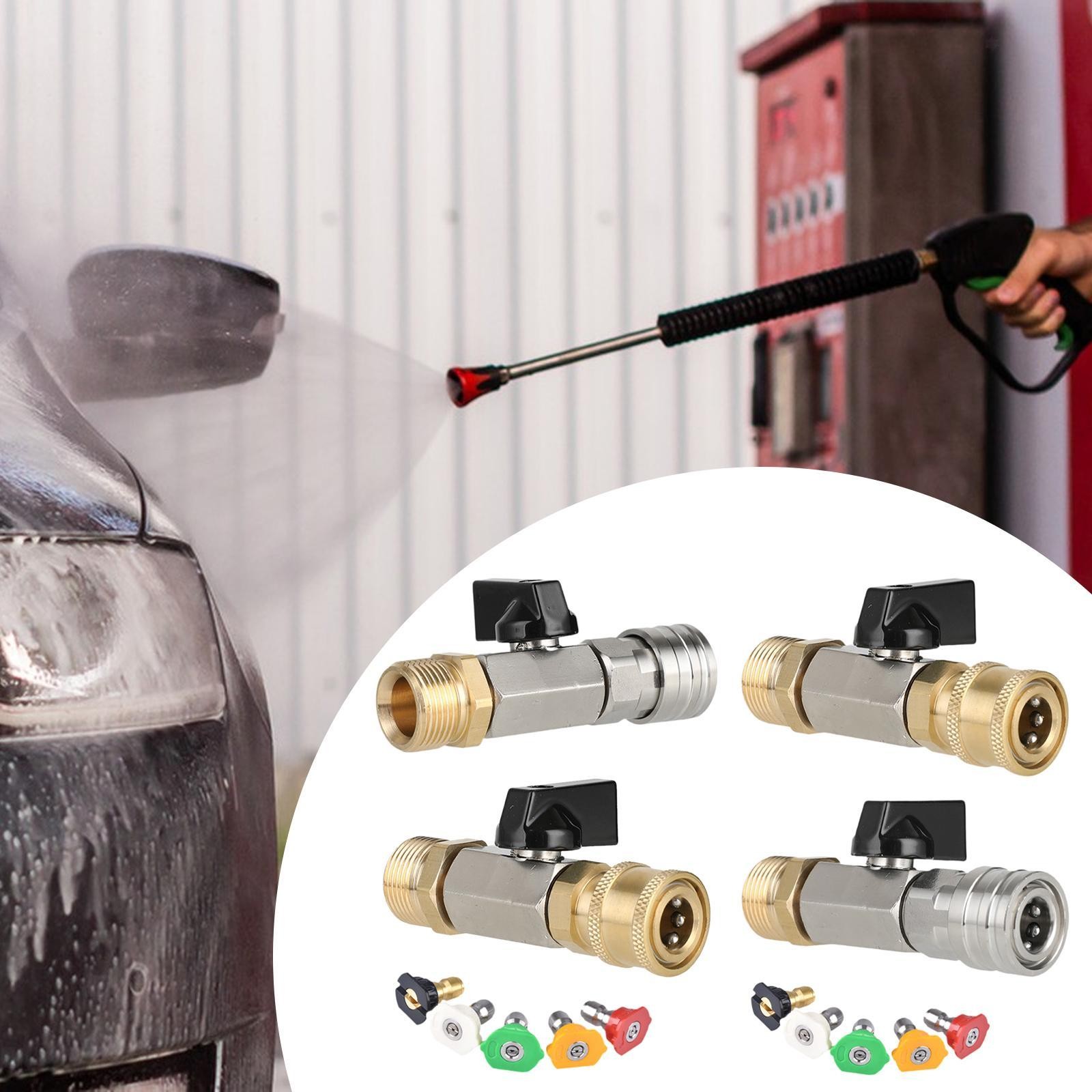 High Pressure Washer Ball Valve 1/4 inch for Agricultural Irrigation Patio