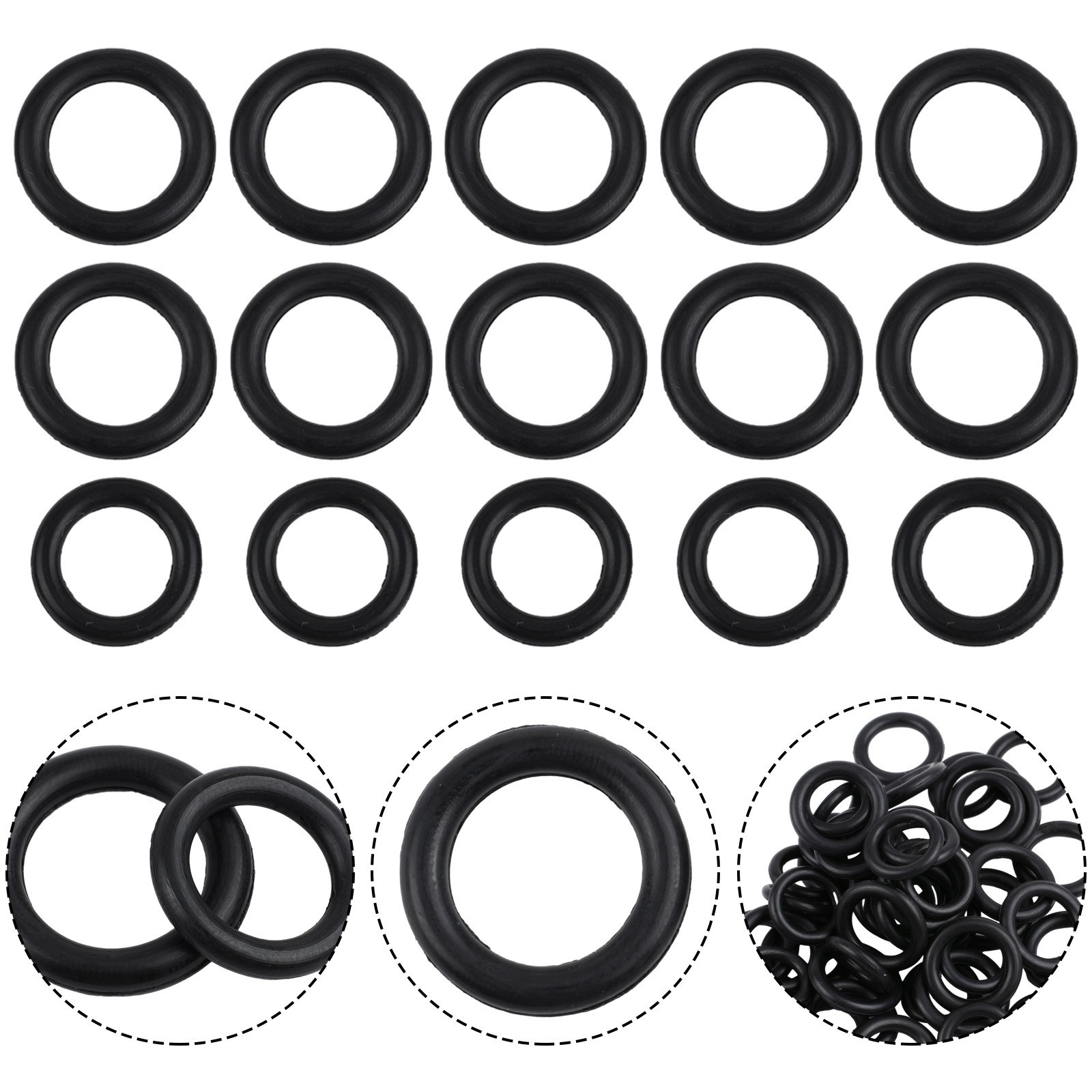 High Quality O-ring Pressure Washer Hose Ring Kit NBR Rubber O Rings Parts 1 Set