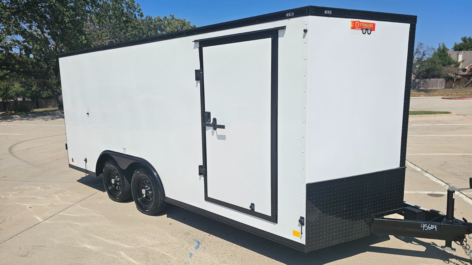 ENCLOSED HOT WATER PRESSURE WASH/SOFT WASH TRAILER W/ SPOT FREE