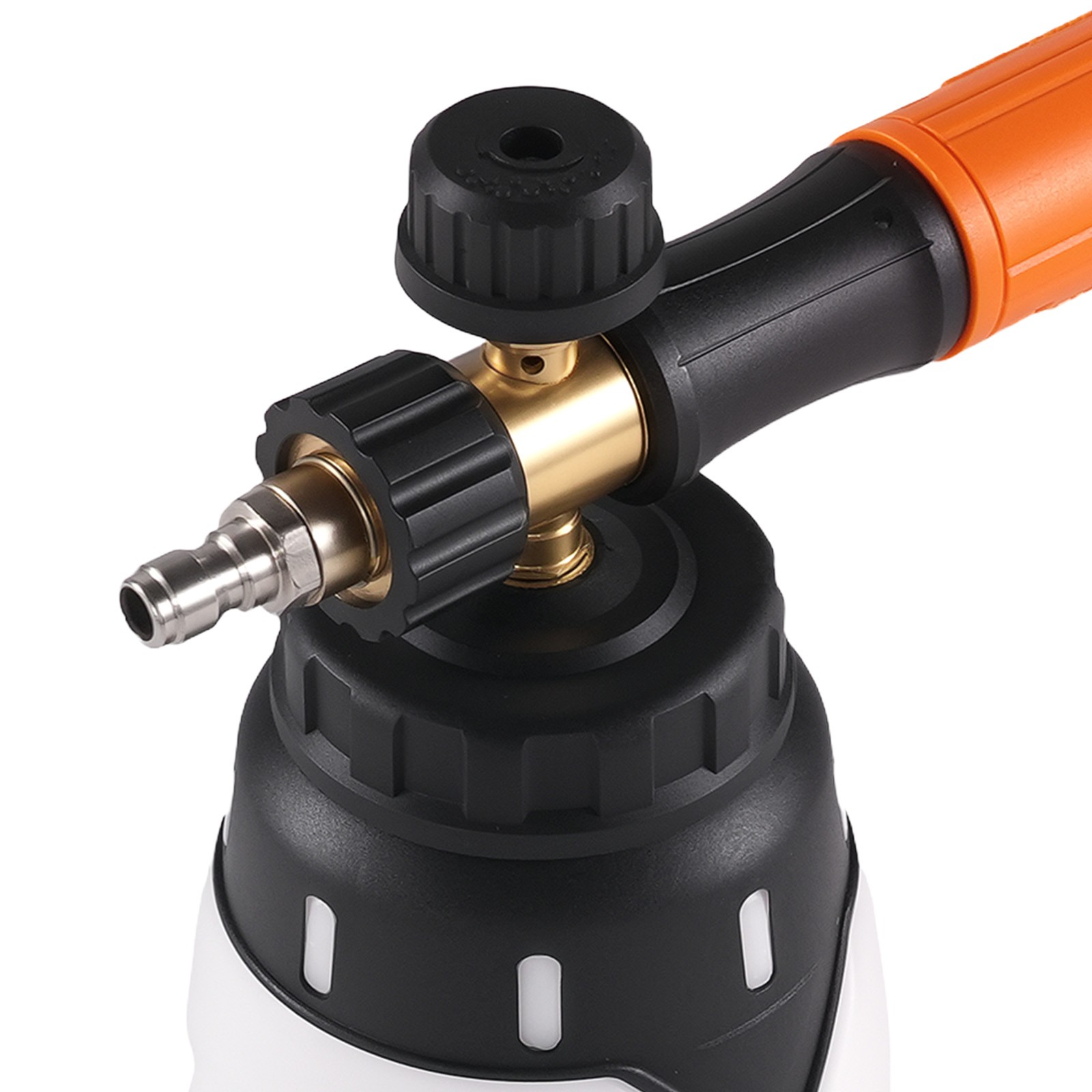 Car Wash Foam Cannon 1.3L Soap Tank for Pressure Washer 4000PSI 1/4″ QC