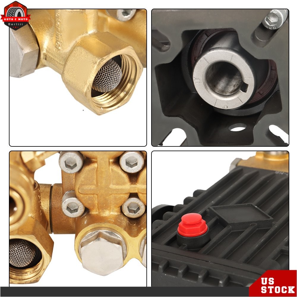 NEW 3000 psi 3.1 gpm, 3/4-in Shaft Pressure Washer Pump # 3WZ-1506.5A