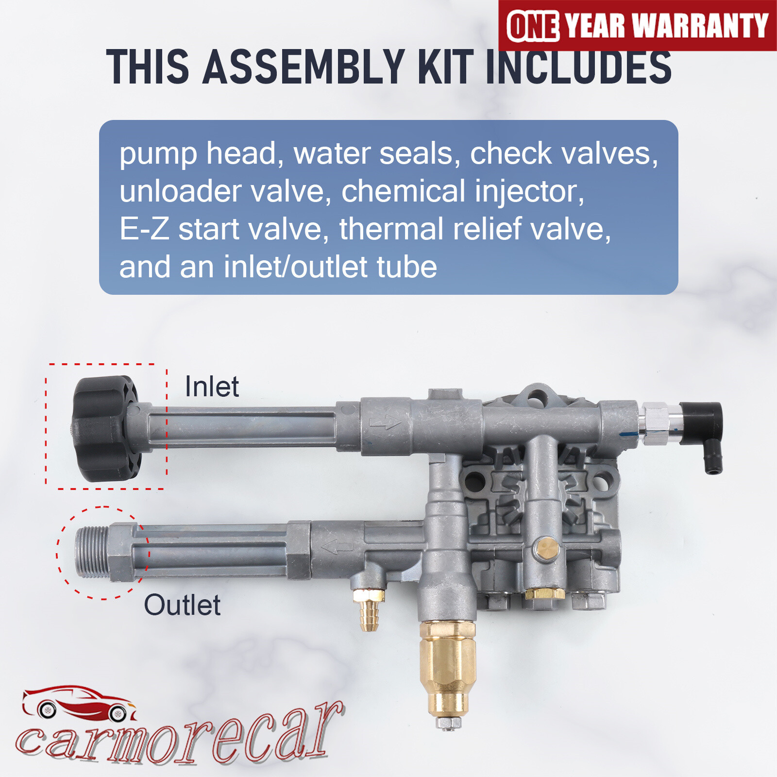 AR42518 RMW2.2G24 Complete Pump Head Assy for SRMW2.2G26 Pumps