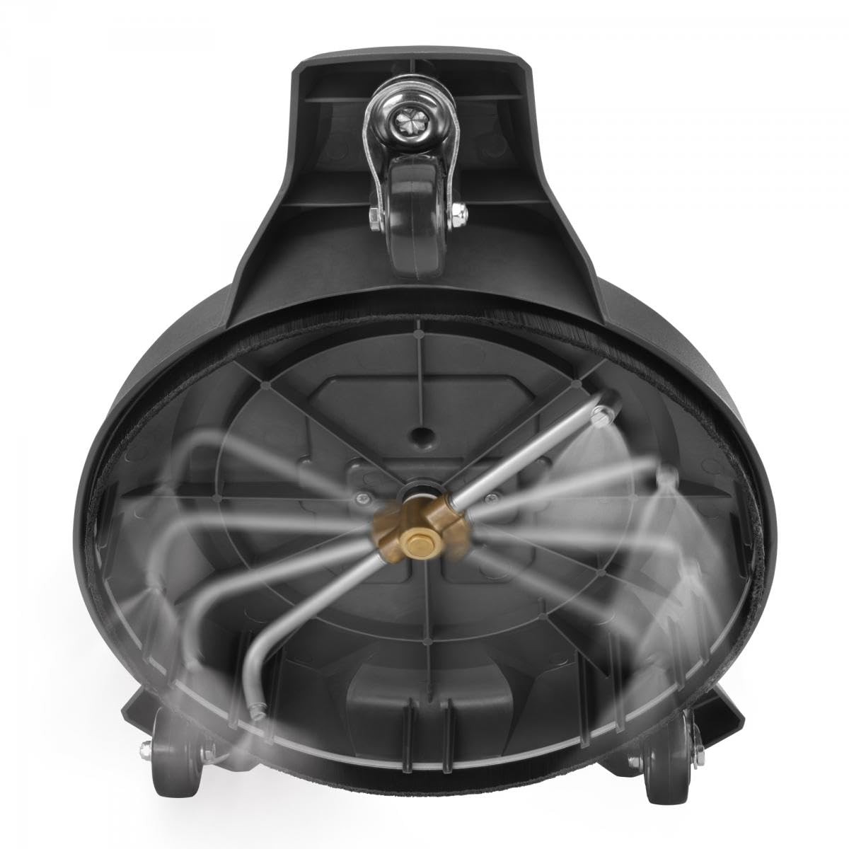 12 in. 3100 PSI Electric Pressure Washer Surface Cleaner with Caster Wheels