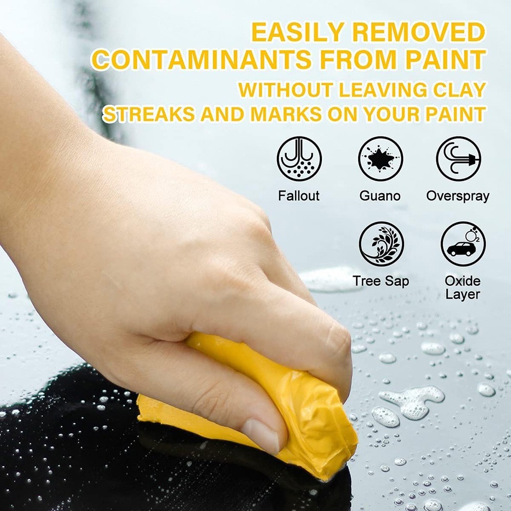 4 Pack 400g Car Clay Bar Auto Detailing Magic Wash Cleaner Premium Grade
