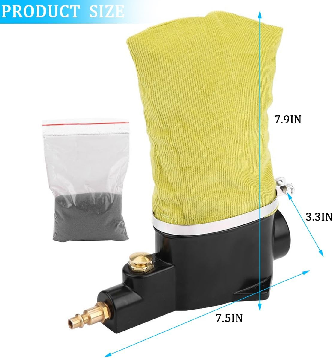 Car Pneumatic Spark Plug Cleaner, Vehicle Air Sand Blaster Plug Cleaning